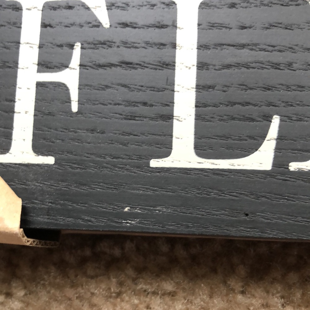 Rustic Message Wall Plaque - Picture 4 of 8